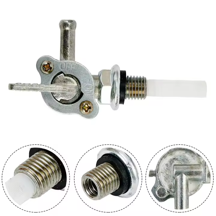 Tapa De Válvula De Agua Para Tanque De Combustible De Generador Accesorios De Motor De Gasolina Interruptor De Apagado Y Encendido Caja De Corte De Válvula De Repuesto - 1