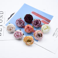5/10Pcs Rosas De Té En Seda Decoraciones De Navidad Para El Hogar Scrapbooking Accesorios De Boda Artificial Flores - details 13
