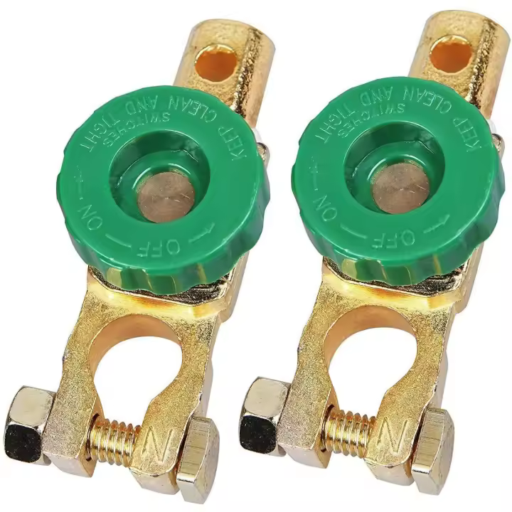 PACK 2 DESCONECTADOR DE BATERIA 12V 24V CAMION COCHE BARCO - 1