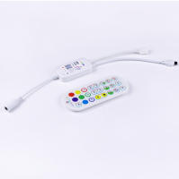 Controlador Inteligente De Luz LED RGB Para Casa Con WiFi Tuya Controlador De Cadena De Luces COB 12V EU US Plug Para Neón 5050/2835 - details 8