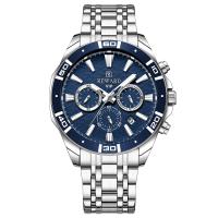 Reloj De Pulsera De Negocios REWARD VIP Nueva Diseño Reloj De Cuarzo Para Hombres Acero Inoxidable Resistente Al Agua Cronógrafo Luminoso Deportivo - details 1