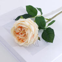 Rosa Artificial De Seda Para Decoración De Bodas Y Fiestas Toque Realista Decoración De Hogar Y Boda Flor Artificial De Rosa - details 11