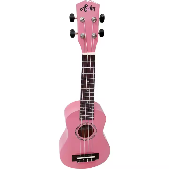ukelele soprano rosa JM Forest Aloha SK2100-PK  de 21" en color rosa perfecto para iniciación al ukelele - 1