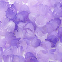 100pcs Bolas De Acrílico Bellflower Mixtas Para Hacer Pulseras Collares Y Aretes Accesorios De Joyería DIY Forma Oval Diametro 11mm - details 10