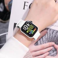Reloj Digital LED Para Niños Y Niñas 2023 Deportivo Impermeable Con Pantalla De Dibujos Animados Reloj Electrónico Infantil Con Mostrador De Día Semanal Y Cierre De Hebilla - details 13