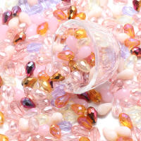 Lote De 25 Pendantes De Cristal AB De Color Mixto 10x15mm Forma De Gota Para Manualidades Joyería DIY Accesorios De Bordado - details 5