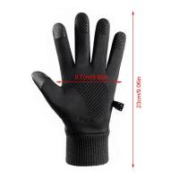 Guantes Térmicos De Invierno Para Ciclismo Deportes Al Aire Libre Motocicleta Esquí Toque De Pantalla Linterna De Poliéster Unisex - details 7
