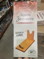 Soporte Jamonero Modelo Luna de Jamoneros Indesur: Hecho en España, Ideal para Presentar y Cortar Jamón - details 1