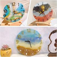 Molde De Resina Para Reloj Romano De 14'' Molde De Silicona Para Casting De Epoxy Con Movimiento Molde De Reloj Para DIY - details 6