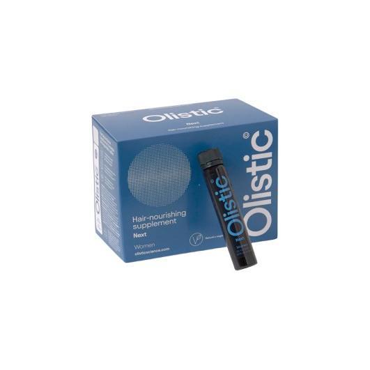 OLISTIC WOMEN NEXT 28 VIALES DE 25 ML. Olistic Next For Women es una fórmula nutricional diseñada específicamente para atender las necesidades capilares de las mujeres, especialmente aquellas que se encuentran en la etapa de la menopausia.
