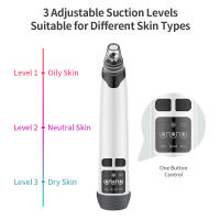 Limpieza Facial Con Succión Profunda Herramienta De Belleza USB Para Eliminar Puntos Negros Y Acné En La Zona T De La Cara Herramienta De Cuidado Facial Rechargeable - details 1