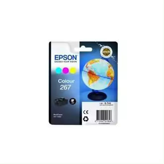 Cartucho tinta epson 267 c13t26704010 color wf - 100w - planeta tierra - 1