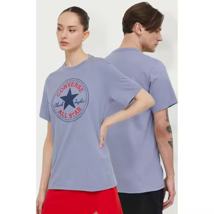 Converse - Camiseta de Manga Corta Converse Chuck Taylor All Star Patch - Unisex - 10025459-A15 - 1