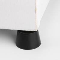 10 Piezas De Pies Para Muebles Negros Protección De Piso Antideslizante Para Speaker Cama Mesa Caja Padded Shock Absorber Partes De Muebles - details 11