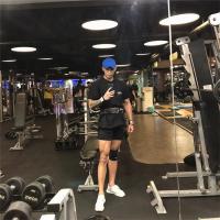 Camiseta Deportiva Para Hombre Con Cuello Redondo Y Manga Corta En Algodón Talla Grande Transpirable Para Entrenamiento Y Correr Streetwear - details 7