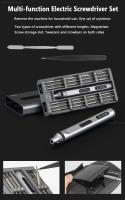 Juego De Destornilladores Eléctricos 51 En 1 Recargable Por Tipo-C Con Bits Magnéticos De Precisión Herramientas De Reparación Para Teléfonos Y PC - details 2