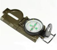 Brújula multifunción impermeable de mano para montañismo, camping-verde - details 2