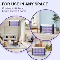 Lámpara Repelente De Mosquitos Y Volátiles Comercial Con Fotocatalista UV UVA Luz LED Silenciosa Para Habitación Y Hogar - details 0
