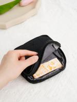 Bolsa Organizadora De Cuero PU Impermeable Para Joyería Bolsa Sanitaria Semanal Portátil Para Mujeres Bolsa De Almacenamiento De Parches Menstruales Al Aire Libre - details 5