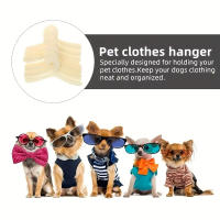 Ganchos Para Ropa De Mascotas Plásticos Adecuados Para Perros Y Gatos Pequeños Tamaño 19x9x0.2cm Rack De Colgar Para Ropa De Mascotas - details 5