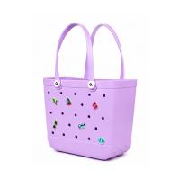 Bolso de playa EVA verano, bolsas de compras tipo tote, bolsa de viaje impermeable, bolso de hombro grande con almacenamiento. - details 6