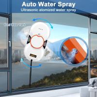 3800Pa Household window automatic water spray cleaning robot vacuum cleaner remote control electric window wiper glass wiper - details 4