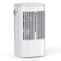 PORCHEDDU Refrigerador portátil, mini refrigerador de Aire 4 en 1 con Tanque de Agua de 900 ml, 4 velocidades de ventilador, 2 Modos de rociado, ossilación de 90 °, Luces de Colores, temporizador para oficina en casa - details 1