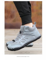 Zapatos De Senderismo Impermeables Para Hombres Botas De Trekk Ingles Casuales De Verano Y Otoño Para Escalada Y Senderismo Con Cubierta Del Tobillo Material De Suela De Goma Talla Verdadera - details 14