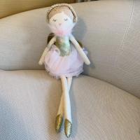Muñeca De Peluche Rosa 50CM Con Corona Princesa Niña Suave Decoración Para Hogar Regalo De Cumpleaños Para Niñas Estilo Nórdico - details 9