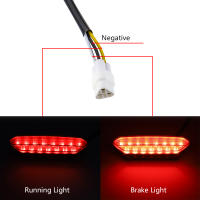 Luz Trasera De Freno LED Para ATV Yamaha YFZ 450 2006-2009 Lente Smoked Transparente Material ABS Pieza De Repuesto De Motocross - details 3