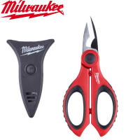 Tijeras Eléctricas Milwaukee 4932478620 Con Cierre De Almacenamiento Y Tornillo Ajustable Para Corte De Cables Herramienta Manual - details 0
