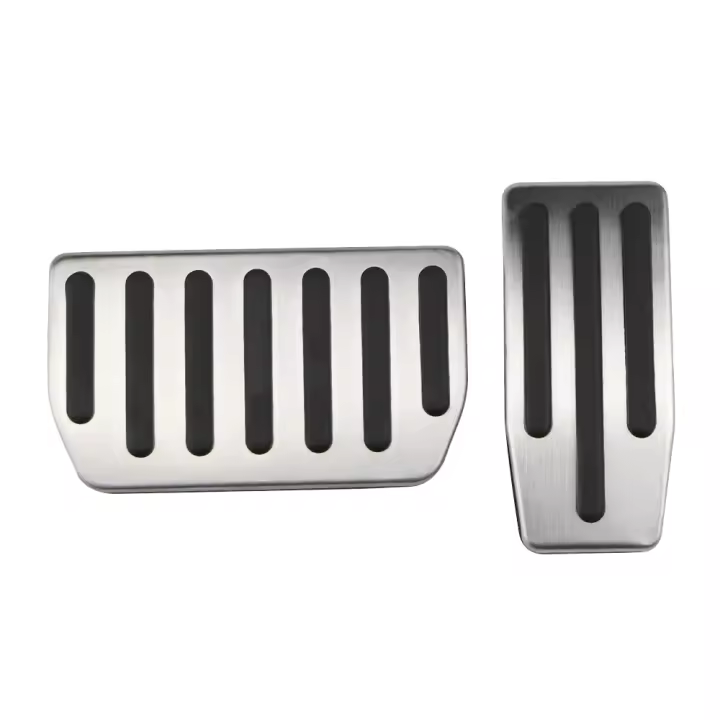 Pedales De Acero Inoxidable Para Tesla Model X Model S 2016-2022 Cubierta De Pedal De Acelerador Y Freno Piezas De Autobús - 1