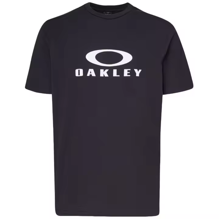 Camiseta Negra Oakley O Bark 2.0 Blackout de Corte Estándar y Estilo Atemporal - 1