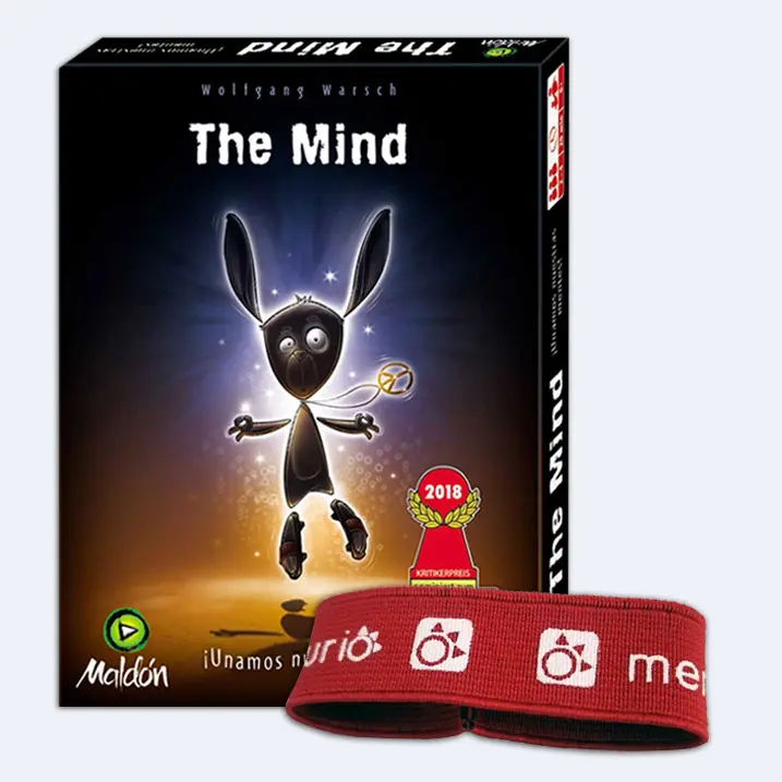 The Mind - divertido juego de cartas familiar y Party Game en Español, Incluye Banda elástica gratis de regalo, Mercurio - 1