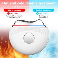 Masajeador eléctrico de raspado, herramienta de modelado facial EMS, luz azul, púrpura y roja, herramienta de raspado facial de calor y frío, masajeador facial reafirmante, lifting y antiarrugas. - details 0