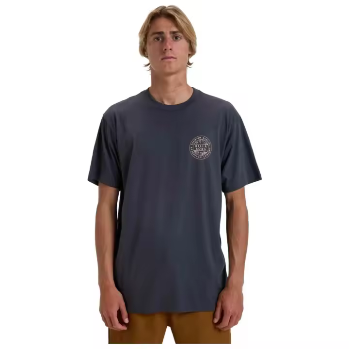 Camiseta de Manga Corta BILLABONG Rotor Fill para hombre en color gris - 1