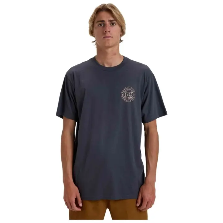 Camiseta de Manga Corta BILLABONG Rotor Fill para hombre en color gris - 1