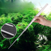 Aguja De Acero Inoxidable 48cm Para Acuario Herramientas De Escenografía De Tanque De Peces Pinzas Rectas Y Curvas Para Alimentación Acuática - details 2
