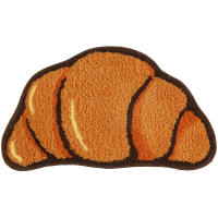 Carpetas LAKEA En Forma De Croissant Para Sala De Baño Alfombra De Panecillo Suave Cálida Decoración Anti-derrapante Para El Hogar - details 0