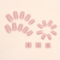 Uñas Postizas Francés Corazón Minimalista 24 PCs Con Gel Jelly Y Archi De Uña Incluido Kit De Uñas Postizas De Plástico - details 8