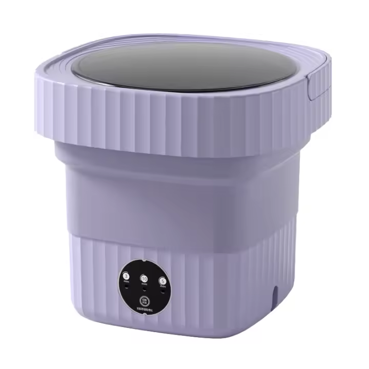 MAXWORK 6L Lavadora, Lavadora Portátil, Mini Lavadora, Mini Lavadora Plegable, Centrifugadora, Lavadora Compacta, 3 Modos, Para Ropa De Bebé, Ropa Interior, Artículos Pequeños - MIRAVIA - 1