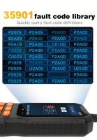 Lector De Códigos Diagnósticos OBDII Profesional Con Datos En Tiempo Real Herramienta Para Verificar Luz Del Motor Cloud Printing - details 7