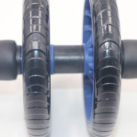 Rodillo De Abdominales Doble Rueda Antideslizante Entrenador De Músculos Abdominales Para Gimnasio Y Ejercicios En Casa Fitness Ab Roller - details 11