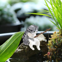 Decoraciones De Acuario De Pesca 1-5PCS Paisaje Acuático Para Tanques De Peces Accesorios De Escritorio Colgables Material PVC Estilo Moderno - details 4