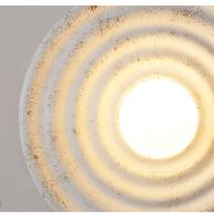 Lámpara De Pared Decorativa De Resina Nórdica Para Sala De Estar Pasillo Dormitorio Baño Iluminación Doméstica Redonda Self-Contained LED Bulbs No Included - details 1