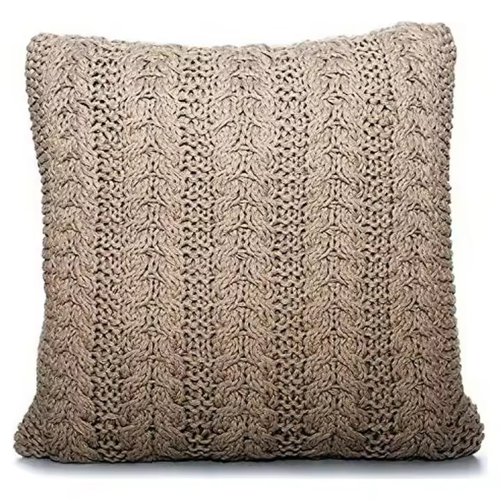 Cojín Lana (60 x 20 x 60 cm) Beige - 1