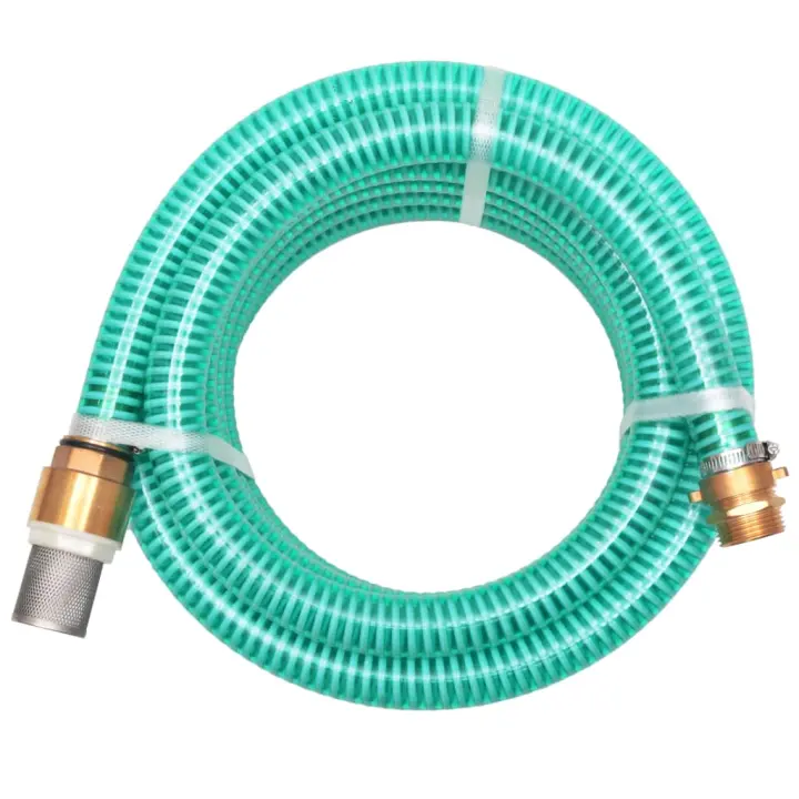 vidaXL Manguera Succión con Conectores Latón 7 m 25 mm Conducto Manguito Color Negro,  Verde, y mas - 1