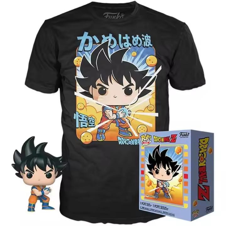 Pop & tee dragon ball z goku kamehameha funko + camiseta talla xl ut - 56667xl - 1