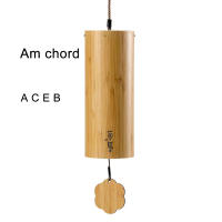 Agujetas De Viento Hechas a Mano En Bambú Campana Musical Para Exterior Jardín Patio Decoración De Hogar Meditación Yoga Terapia Sonora Regalos - details 8