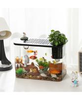 Acuario Transparente Con Tapa Y Resistentes a Caídas PET+ABS Para Tortugas Y Peces Acuario Hidroponía Para El Hogar - details 12